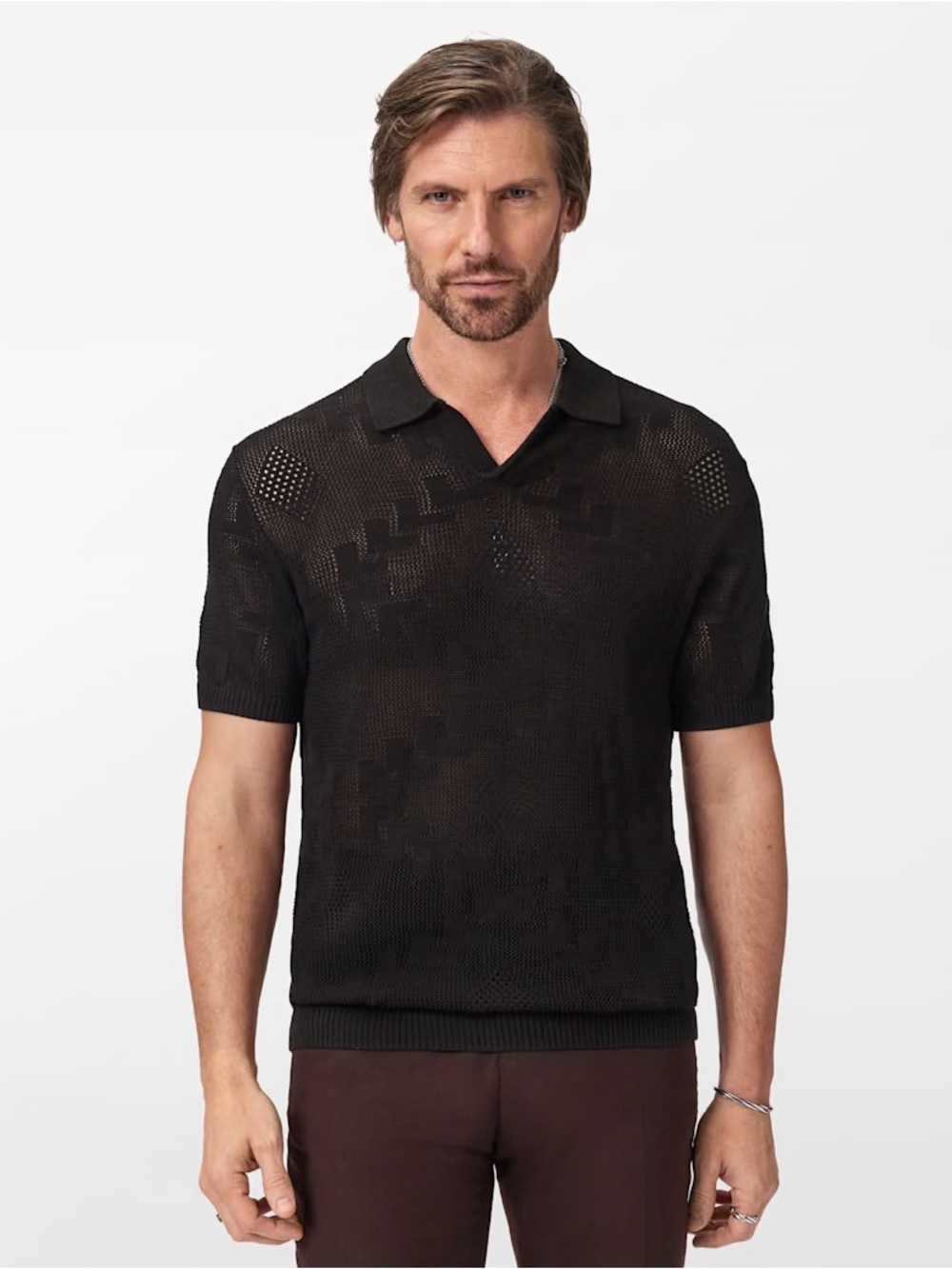 NWT John Varvatos Collection Corso Polo Shirt size Small